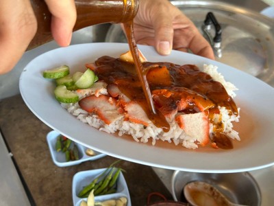 ข้าวหมูแดง (ล้วน)