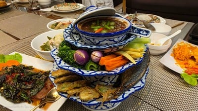 ชุดน้ำพริกกะปิปลาทู