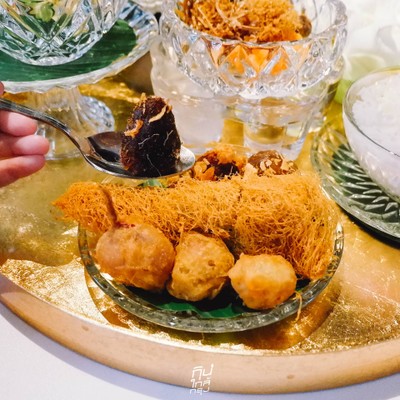 ทานข้าวแช่โบราณตามตำรับชาววังต้อนรับหน้าร้อนที่ "Royal Osha"