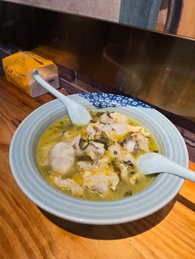 ปลาต้มผักกาดดอง