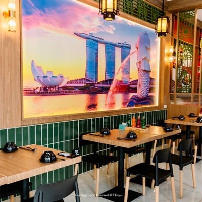 บรรยากาศ Geylang Lor9 Thailand 芽茏九巷活田鸡 ต้นตำหรับเกลังโจ๊กกบ จากสิงคโปร์ (ร้านอาหารไทย-จีน) แยกไฟแดงราโด้