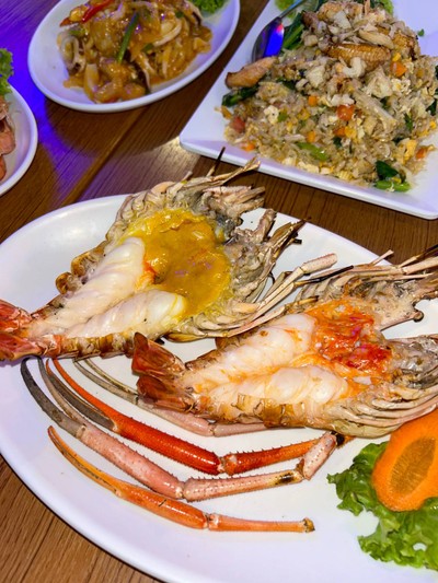 กุ้งเผา