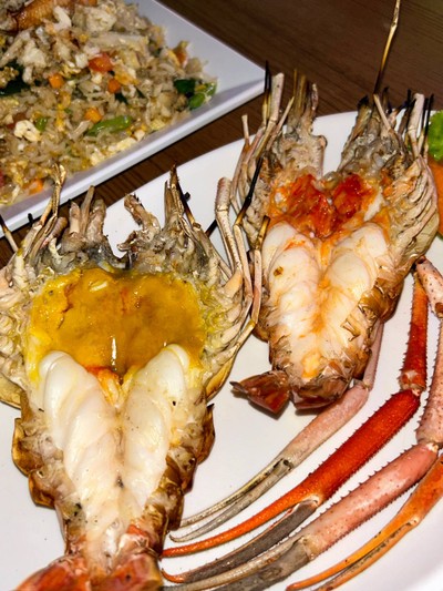 กุ้งเผา