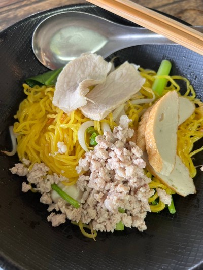 บะหมี่แห้ง