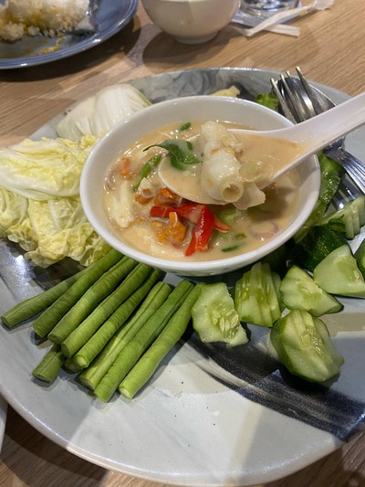หลนไข่ปูเนื้อปู