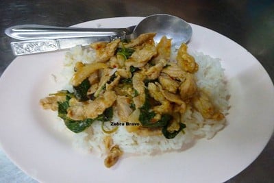 ข้าวกะเพราหมู