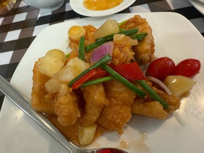 ปลาผัดเปรี้ยวหวาน