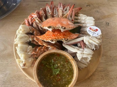 ปูม้าแกะพร้อมทาน