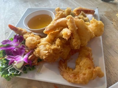 กุ้งชุบแป้งทอด