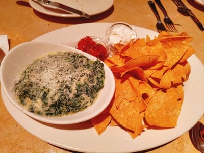 Hot Spinach & Cheese