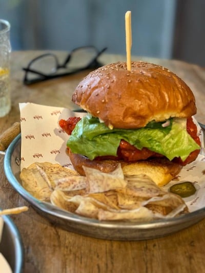 Chicken burger