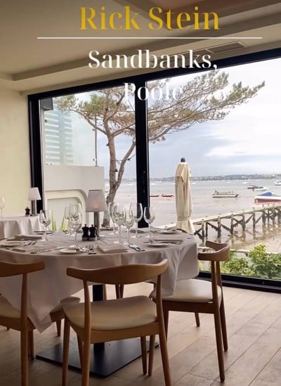 Rick Stein, Sandbanks