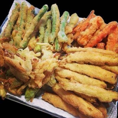 ผักรวม ชุปแป้งทอด