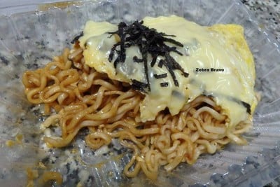 มาม่าเกาหลีห่อไข่