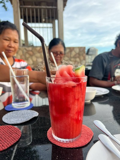 น้ำแตงโมปั่น