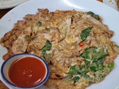 ไข่เจียวกรุบกะลาทรงเครื่อง