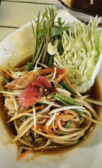 ส้มตำปลาร้า