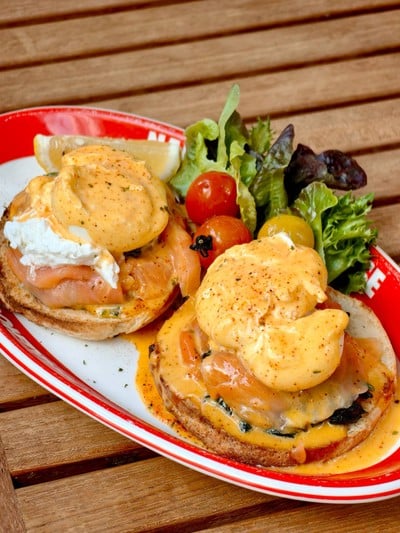 Egg Banedict with Smoked Salmon