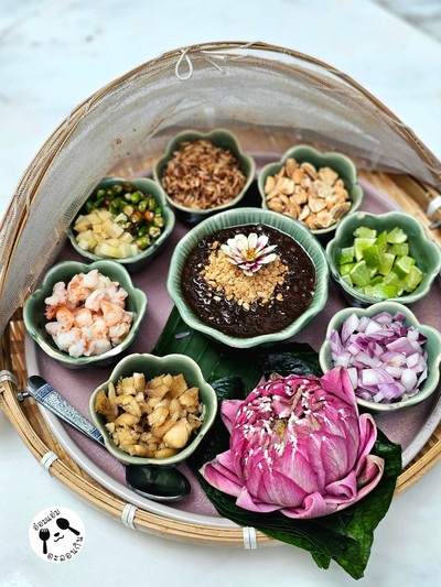 เมี่ยงคำกุ้งสด