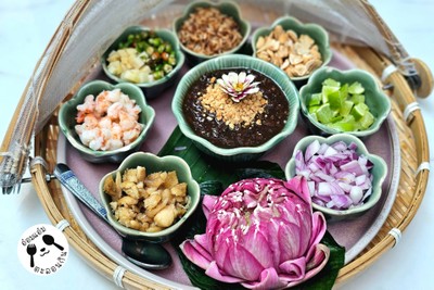 เมี่ยงคำกุ้งสด