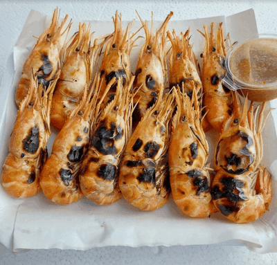 กุ้งเผา 0.5 กิโลกรัม