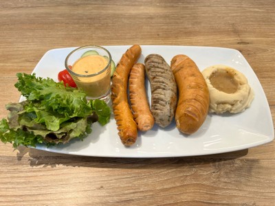 ไส้กรอกย่างรวม