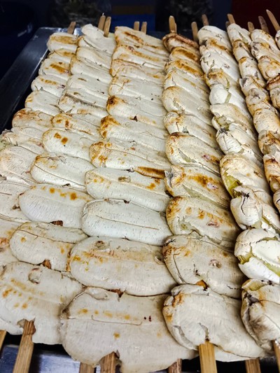 กล้วยกลางหนึบๆอร่อยมาก