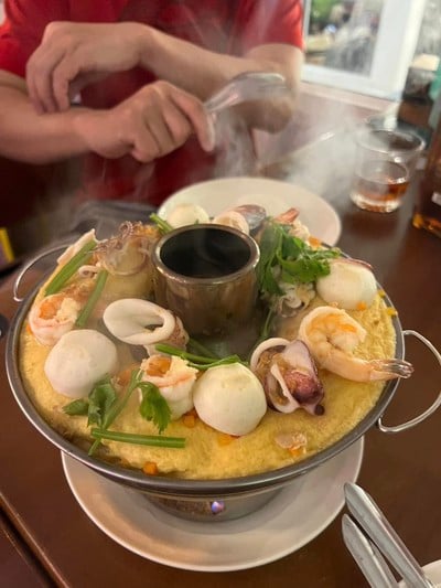 ไข่ตุ๋นหม้อไฟ