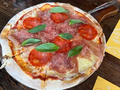 Pizza Cold Cuts Platte