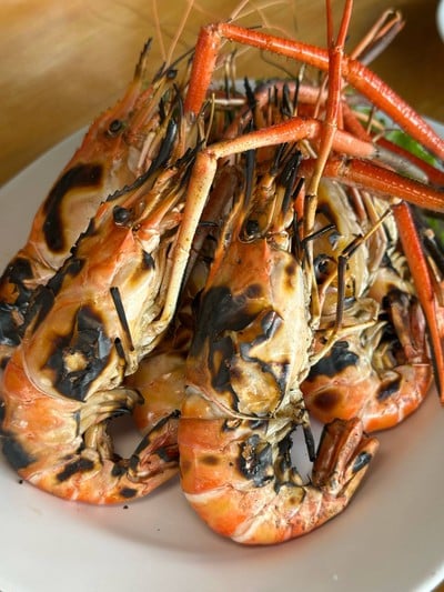 กุ้งเผา