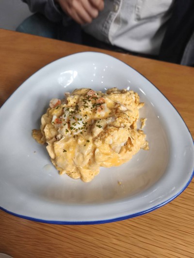 ข้าวไข่ข้นกุ้ง