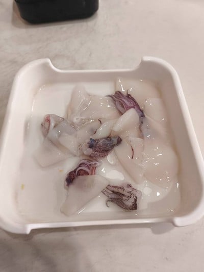 ปลาหมึกสด