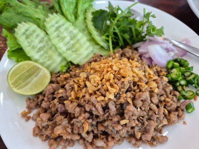 หมูผัดปลาเค็ม