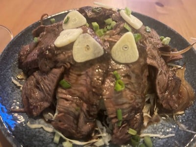 ยำเนื้อญี่ปุ่น