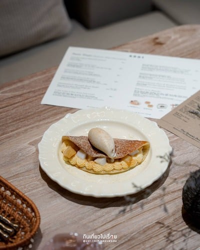 Fluffy Pancake & Coconut Sugar Ice Cream