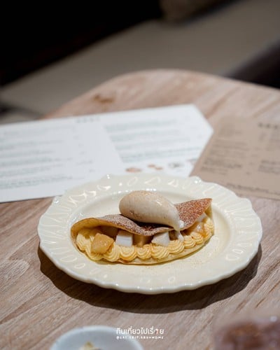 Fluffy Pancake & Coconut Sugar Ice Cream