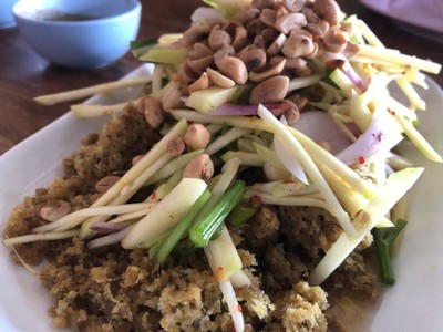 ยำปลาดุกฟู