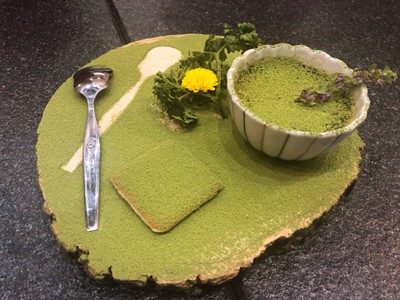 คัสตาร์ดชาเขียว