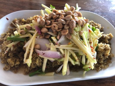 ยำปลาดุกฟู