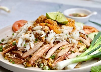 เมนูของร้าน อ่าวตะเกียบ ซีฟู้ด หัวหิน หัวหิน