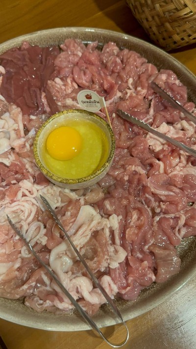 ชุดหมูจุ่มใหญ่พร้อมชุดผัก