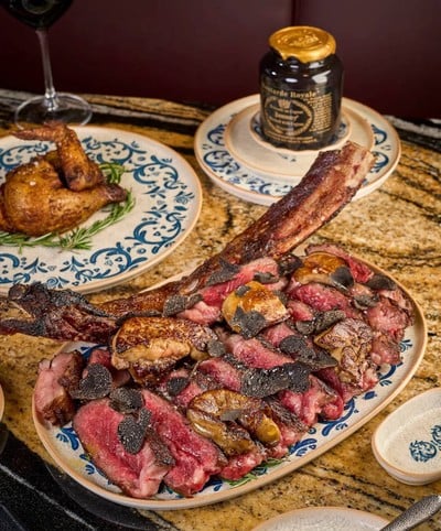 Wagyu Tomahawk a la Rossini