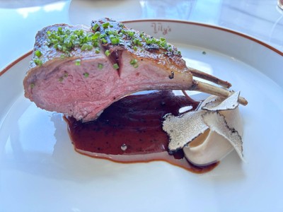 Grilled Rack of Lamb