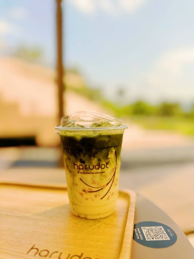 Iced premium matcha