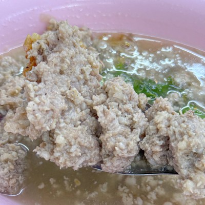 หมูสับลอยน้ำ