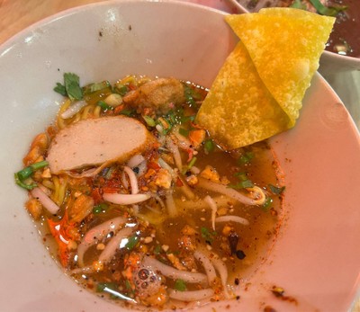 บะหมี่ต้มยำ