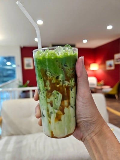 Matcha Salted Caramel