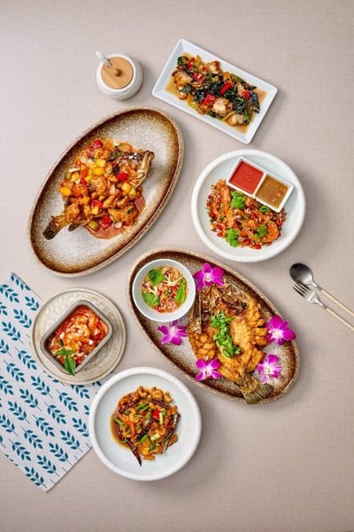 ปลากะพงทอดน้ำปลา