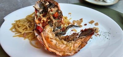 Lobster with Pasta
