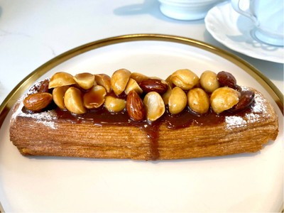 Salted macadamia caramel